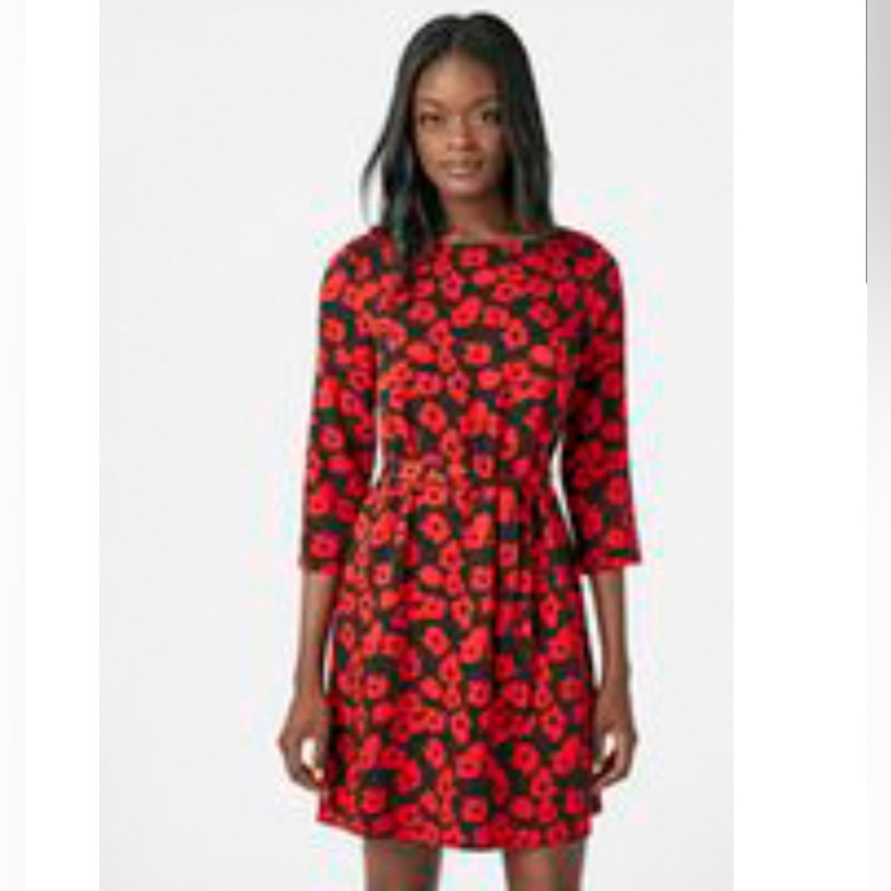 Floral Belted Dress